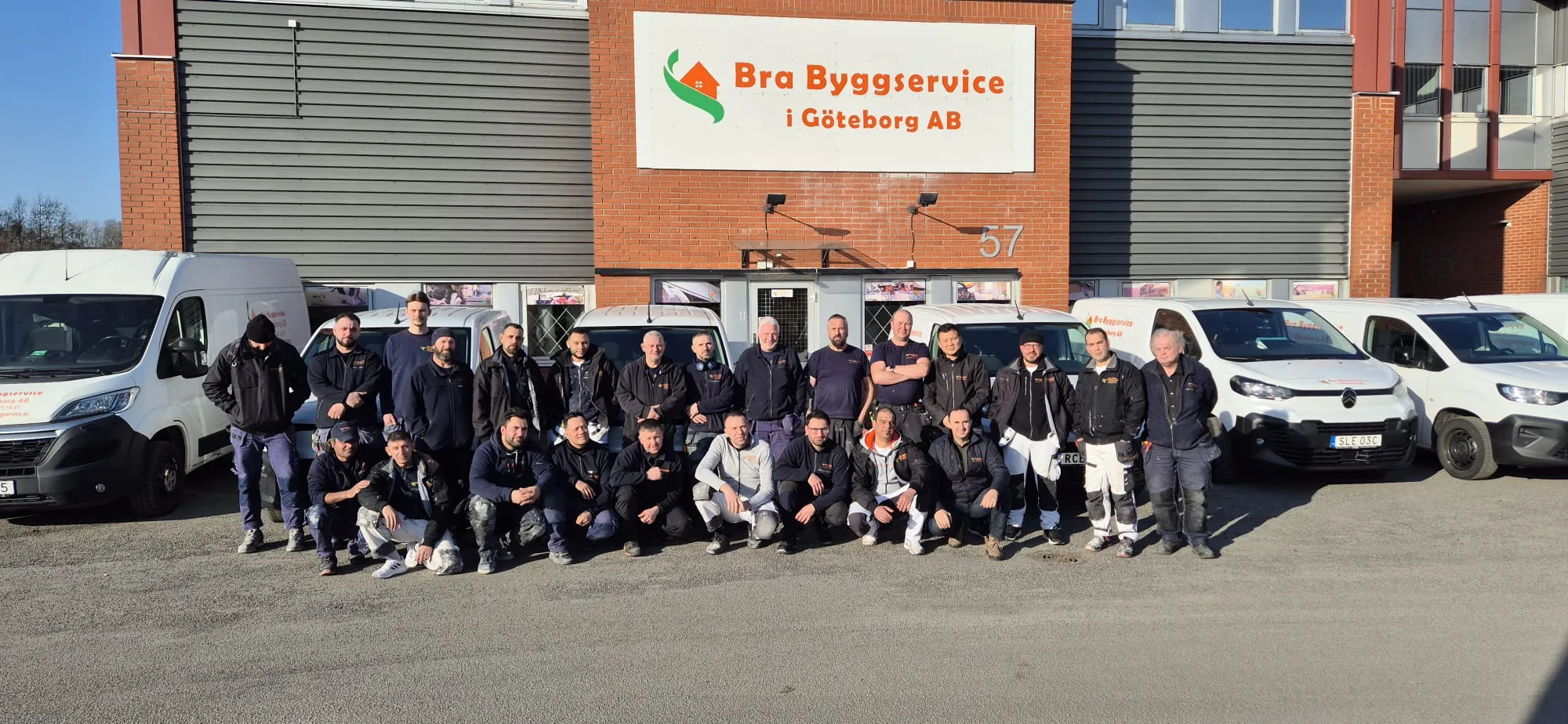 Bra Byggservice hela teamet